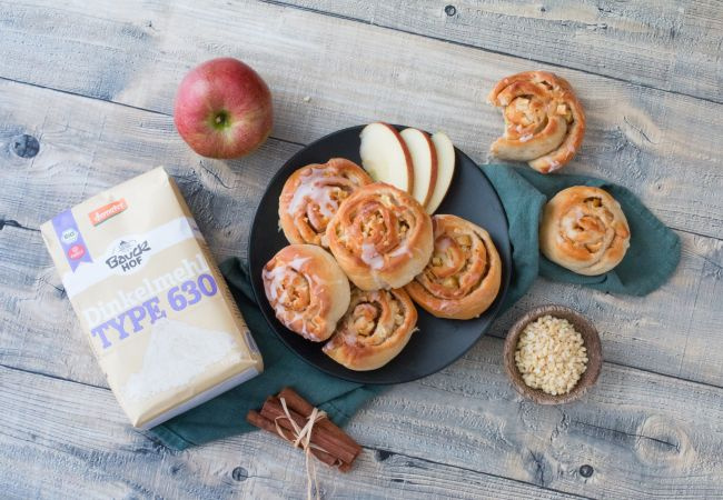 Apfel Zimt Schnecken