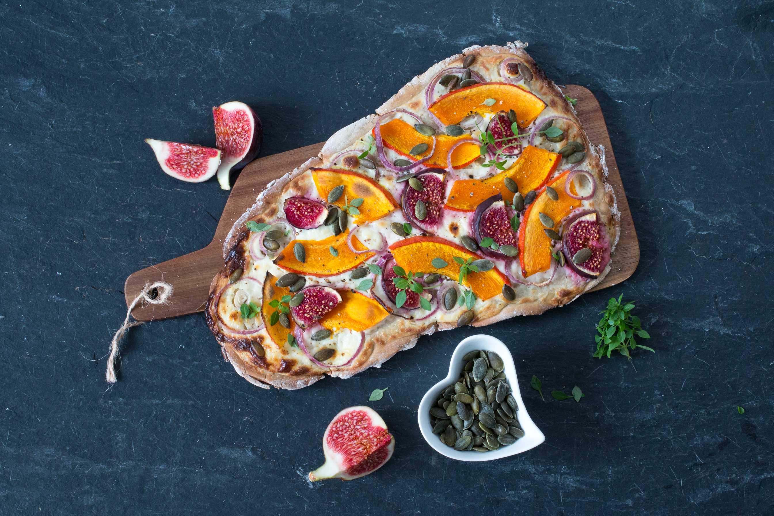 Bauckhof Naturkost | Kürbis-Flammkuchen