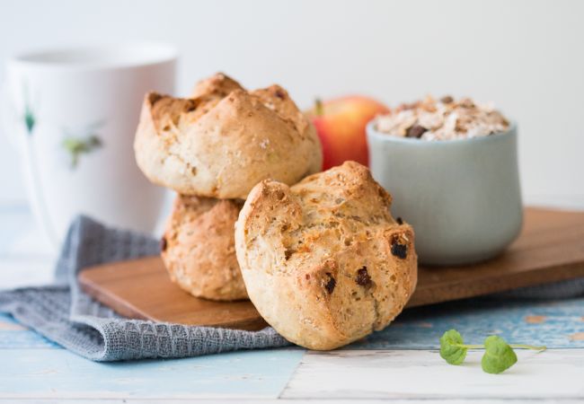 Bauckhof Naturkost | Frühstücksbrötchen mit Müsli